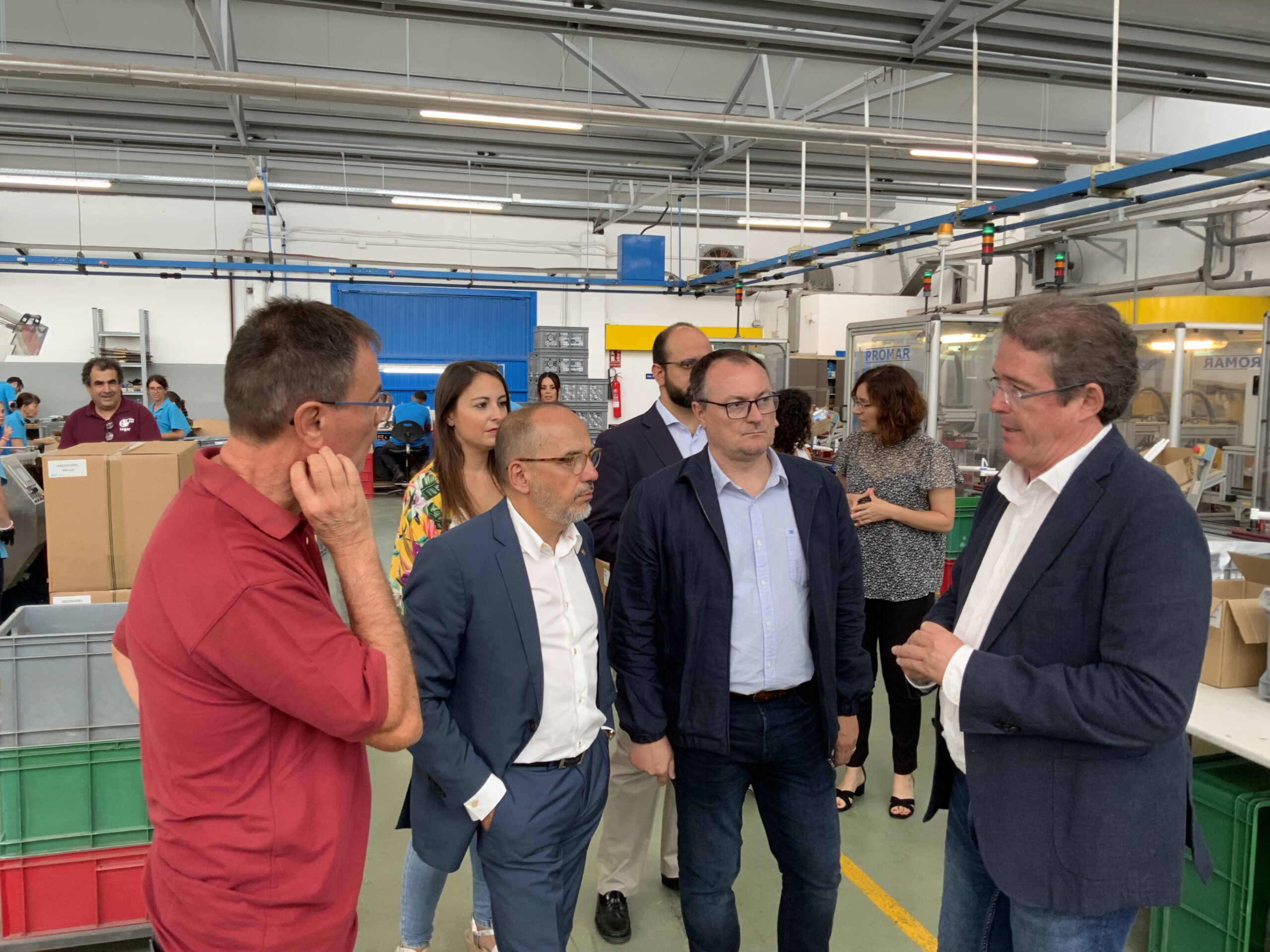 El Conseller de drets socials de Catalunya visita TEGAR per conèixer en detall el pla estratègic